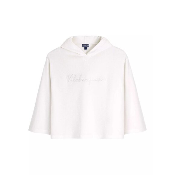 Vilebrequin Chalk Terry Logo Hoodie Cover-Up - Picture 3 of 6